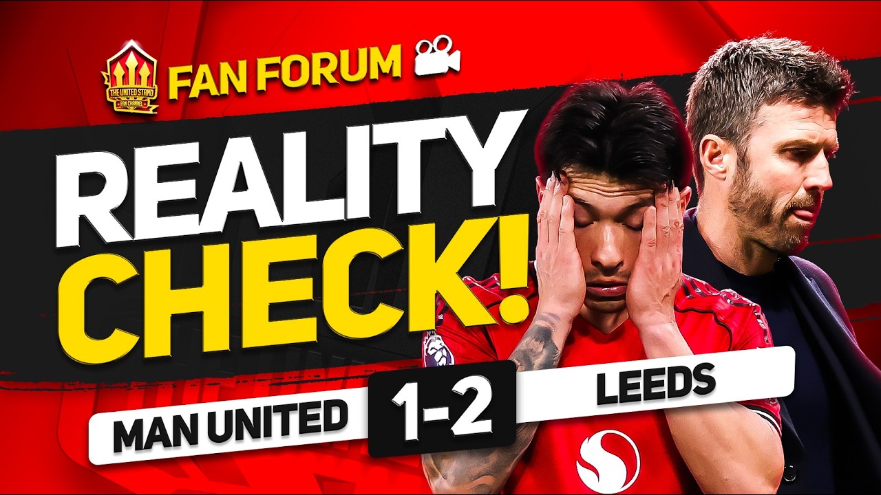 Carrick GOT IT WRONG! Martinez Sees Red! Man United 1-2 Leeds United Fan Forum