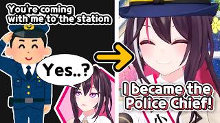 【ENG Subs】When the Police Watches AZKi's GeoGuessr Stream...(hololive)