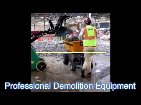 Twinca in demolition - Makes heavy work easy