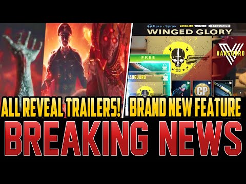 BRAND NEW VANGUARD ZOMBIES GAMEPLAY FEATURES!  FREE DLC EVENT UPDATE!