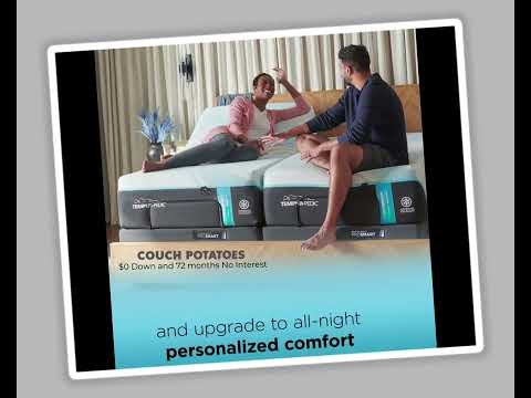Couch Potatoes Furniture knows their sleep! Improve your sleep today with TempurPedic 