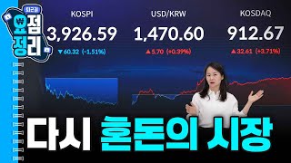 환율 다시 오르는 5가지 이유 [11월28일 #퇴근요정]
