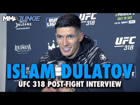 Islam Dulatov has title aspirations after debut win, but won't rush | UFC 318
