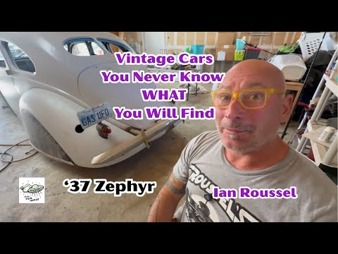 Finding The Beauty, The Lines AND The Roadblocks: Ian Roussel Finds More Mystery On This '37 Zephyr