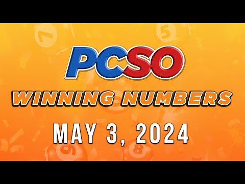 P49M Jackpot Ultra Lotto 6/58, 2D, 3D, 4D, and Mega Lotto 6/45 May 3, 2024