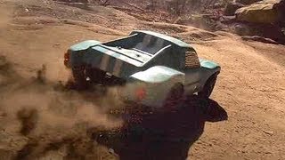 Iron Track Spatha Kickin Up Dust Trails and Rooster Tails with GoPro Hero 3 Slow Motion