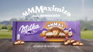 Milka Mmmax - Caramelo y Avellanas Enteras anuncio