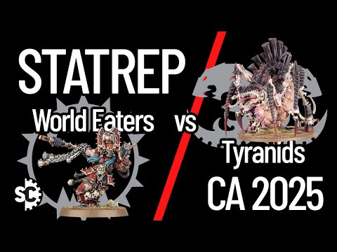 Horde on Horde Violence - 40k Battle Report - World Eaters vs Tyranids