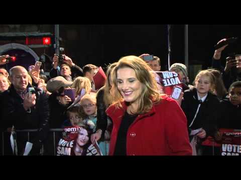 Sam Bailey Greeted by Screaming Fans at Leicester Homecoming