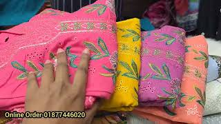 পাকিস্তানি পাকিস্তানি থ্রি পিস কালেকশন পাচ্ছেন নামমাত্র মূল