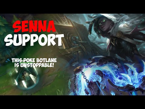 Senna Support with Xerath Bot is an unstoppable duo | League of Legends