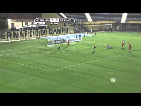São Bernardo 5 X 0 Osasco   Copa Paulista 2014
