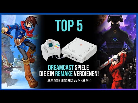 TOP 5 Sega Dreamcast games that DESERVE A REMAKE!