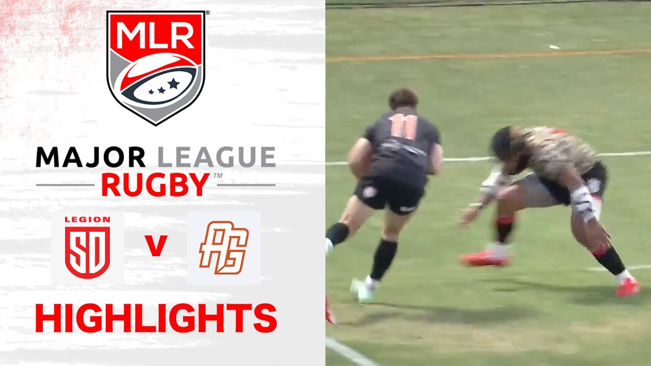 Ma'a Nonu rolls back the years | San Diego v Gilgronis | MLR Rugby Highlights