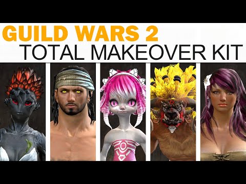Guild Wars 2 - Total Makeover Kit (All Races, Male & Female, Exclusive Options, More)