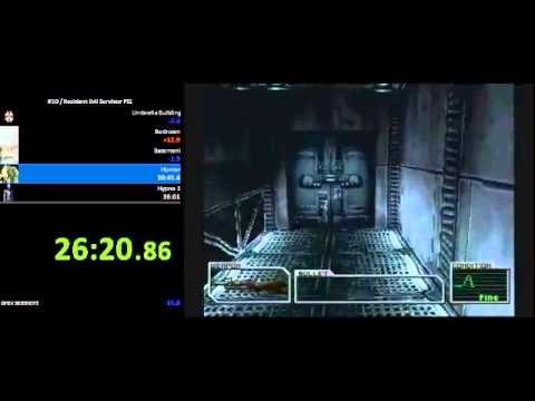 Resident Evil Survivor Speedrun - 39:17