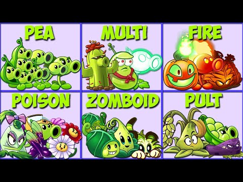 6 Best Team Plants Battlez - Who Will Win? - Pvz2 Team Plant Vs Team Plant