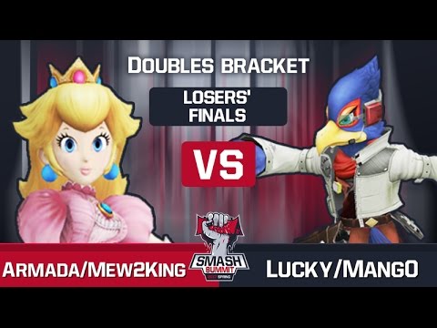 Armada/Mew2King vs Lucky/Mango - Melee Doubles: Losers' Finals - Smash Summit Spring 2017