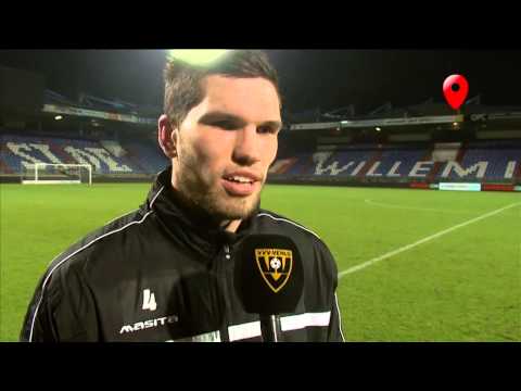 Reacties na afloop van de wedstrijd Willem II - VVV-Venlo