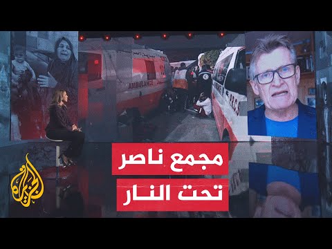 النافذة الإنسانية.. الاحتلال يجبر النازحين على إخلاء مجمع ناصر الطبي