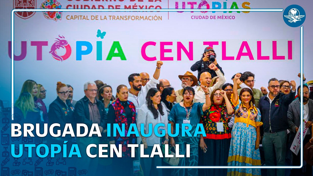 Utopía Cen Tlalli abre en CDMX: Clara Brugada inaugura nuevo espacio
