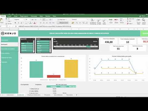 Plantilla Excel para turnos rotativos [GRATIS]