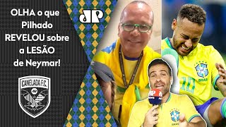 ‘É informação! O pai do Neymar me falou agora que…’: Lesão na Copa preocupa? Pilhado faz revelação