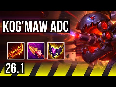 KOG'MAW & Rakan vs LUCIAN & Nami (ADC) | EUW Grandmaster | 26.1