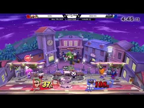 Button Check #9: - Butter (Luigi) vs Mister Eric (ROB) - Losers Finals