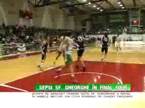 SEPSI SF. GHEORGHE - DANZIO TIMISOARA 82-46 83-51 (CR)