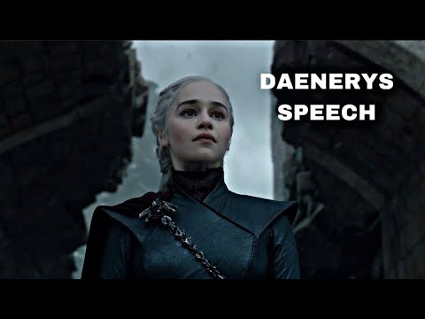 Game of thrones - Daenerys Targaryen speech / (8x06) - 4k