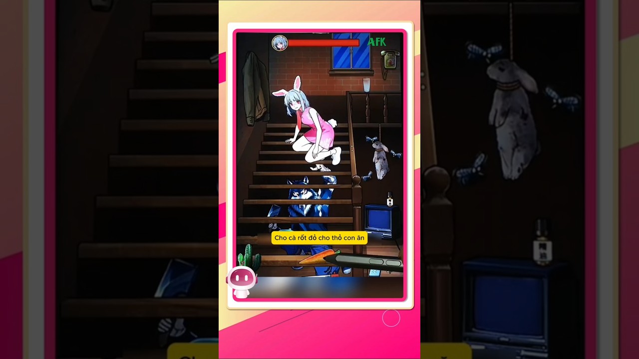 Ngăn Thỏ con xuống lầu nguy hiểm