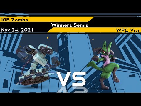 [Smash Ultimate] Xeno225 (W.Semis) - 16B  Zomba vs WPC  Vivi