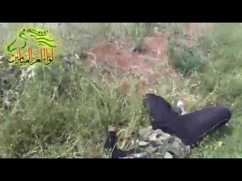 رصد لقتلى قوات النظام بعد استهداف رتل على طريق الزوار في منطقة طيبة الإمام في ريف حماة من قبل لواء الغر الميامين