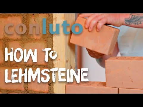HOW TO: Schwere Lehmsteine im Holzbau