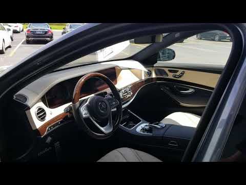 Brand New 2018 Mercedes-Benz S560 4MATIC 4.0L V8 Biturbo Start Up, Cool Features, and Full Review