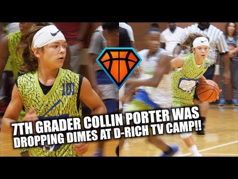 7th Grader Collin Porter Was a DIME-DROPPING Machine at D-Rich TV!! | PG with HIGH IQ