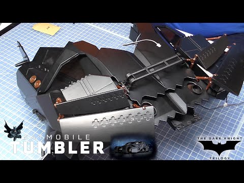 Build the 1:8 Scale Batmobile Tumbler from Hachette Partworks - Part 87, 89-93