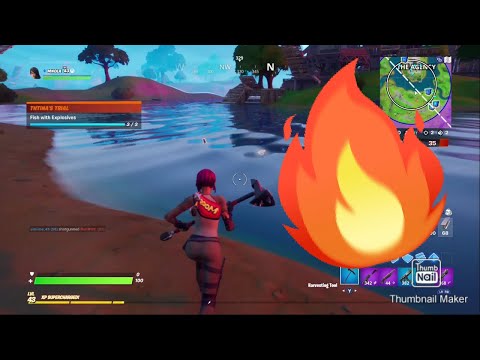 Fortnite - Fish With Explosives TNTINA's Trial Challenge (Chapter 2 season 2)