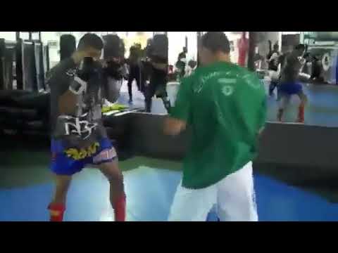 The dude who threw an axe kick at Wanderlei Silva during sparring... | MUST WATCH ‼️