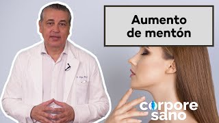 ¿Se puede aumentar el mentón sin cirugía I Corpore Sano