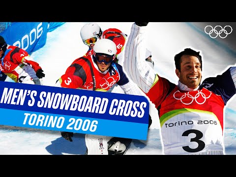 Seth Wescott wins gold medal at Torino 2006! 🥇🏂 | Men's Snowboard Cross