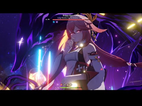 Yae Miko C6 R1 Damage Test - C0 Kazuha