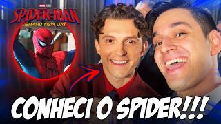 CONHECI O TOM HOLLAND NA PREMIERE DE HOMEM-ARANHA: UM NOVO DIA!