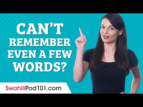 How to Learn the 100 Most Common Swahili Words on Loop