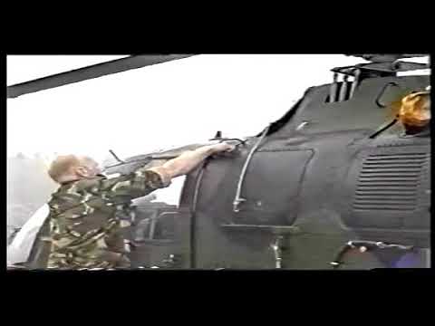 SFOR groundteam  299 Sqn BO-105 RNLAF