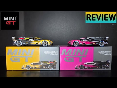 Mini GT - Cadillac V-Series.R IMSA 2024 Sebring & Petit Le Mans - REVIEW