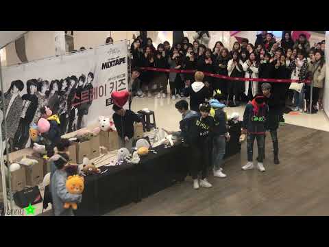 20180128 Stray Kids Fan Sign Ending