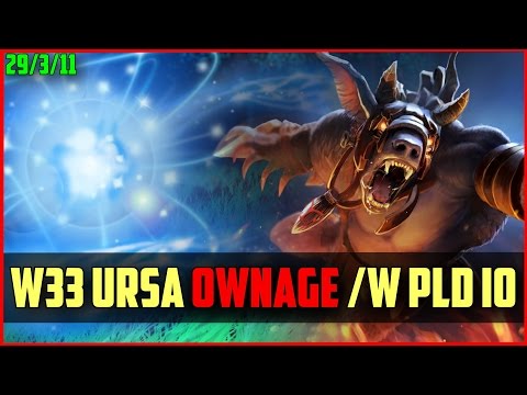 Secret.w33 Ursa Ownage /w Secret.PieLieDie IO | DOTA 2 gameplay