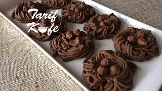 Kuş Yuvası Kurabiye